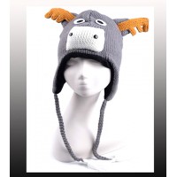 Animal Hat – 12 PCS Knitted Deer - HT-AHT2533